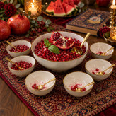 سرویس انارخوری دنی هوم مدل روستیک R4 مجموعه 7 عددی